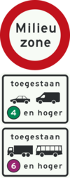 klik en vergroot verkeersborden milieuzone