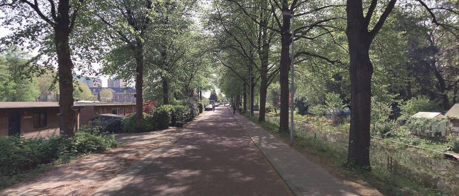 Foto van de huidige situatie bij Park Oog in Al