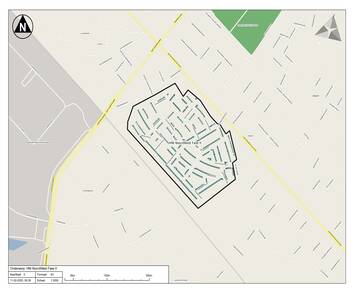 Vergroot de kaart van het gebied fase 3 ten zuiden van de Amsterdamsestraatweg en het spoor